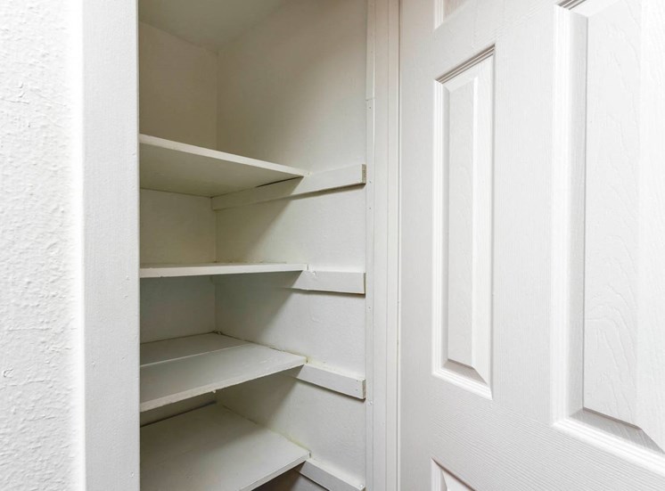 Kitchen Pantry with Built in Shelving